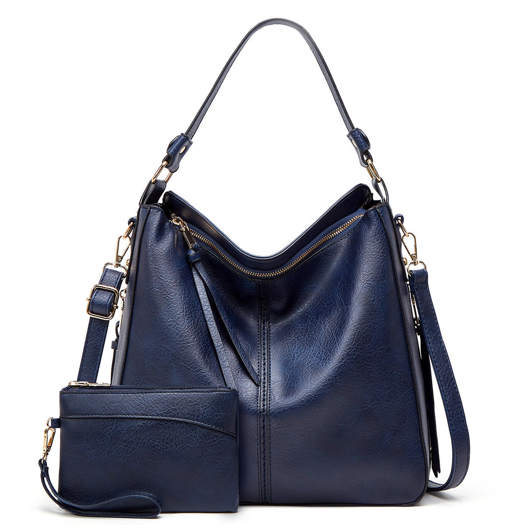 Vivian | Leather Hobo Bag + FREE Pouch Wallet