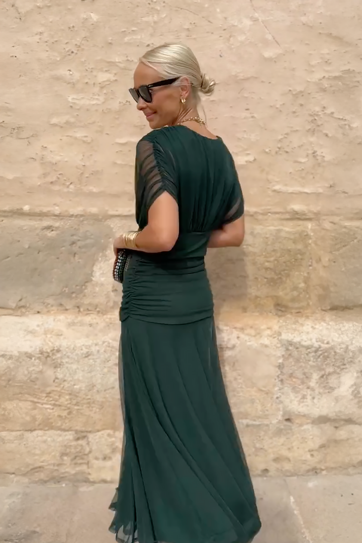 Susan | Elegant V-Neck Maxi Dress