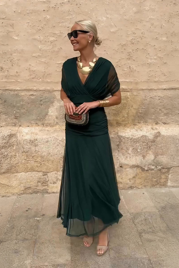 Susan | Elegant V-Neck Maxi Dress