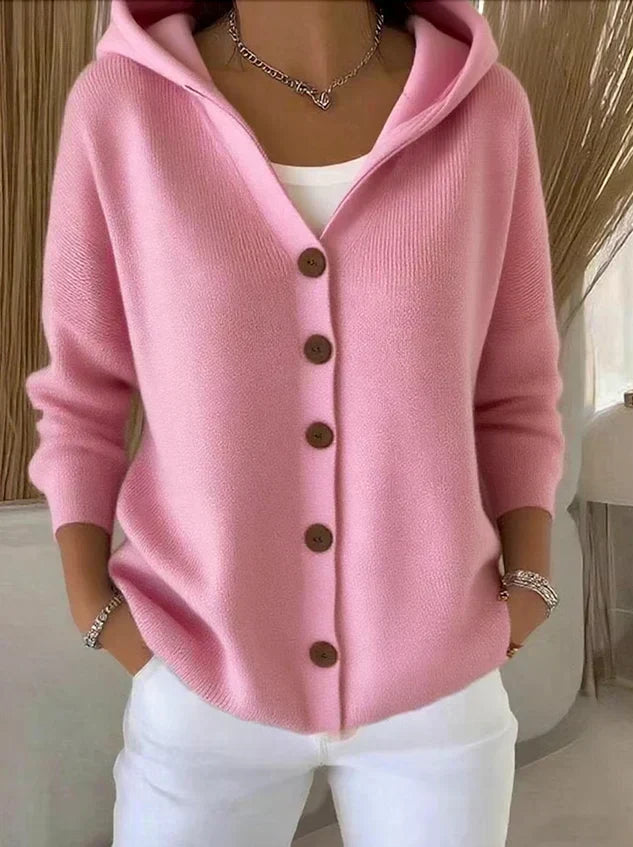 Rocío chaqueta de punto con capucha