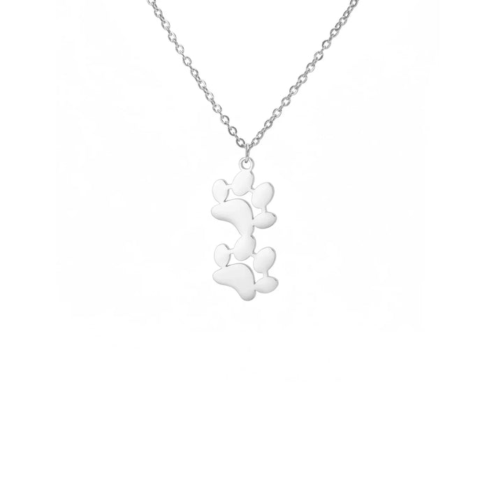 Elegant Stainless Steel Paw Necklace
